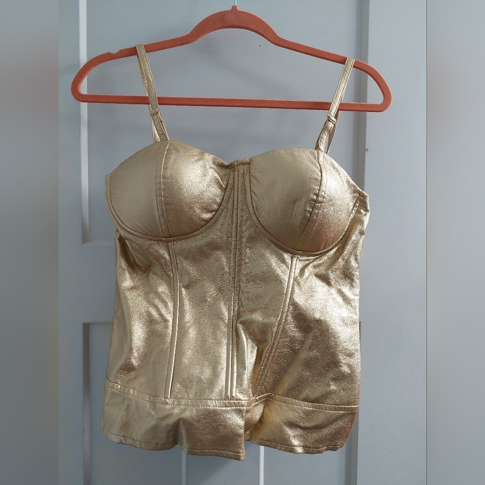 Gold corset (Halloween!)